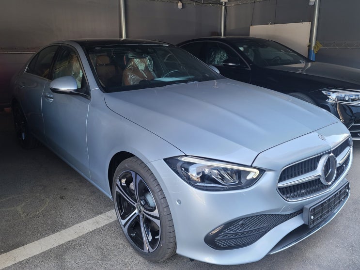  2023 벤츠 C클래스 C300 4MATIC 구리 전시장 신차 검수 후기