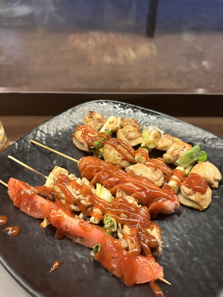  대화역 닭꼬치 고센 주엽본점 맥주안주로 좋은 닭꼬치