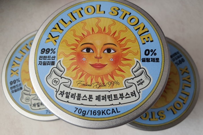  잠깨는 사탕 무설탕 캔디 자일리톨스톤 페퍼민트 부스터 자매품 퍼지락
