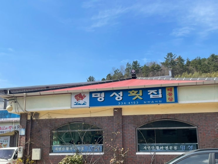  전남 나주 현지인 맛집 녹차물회냉면 <명성횟집>