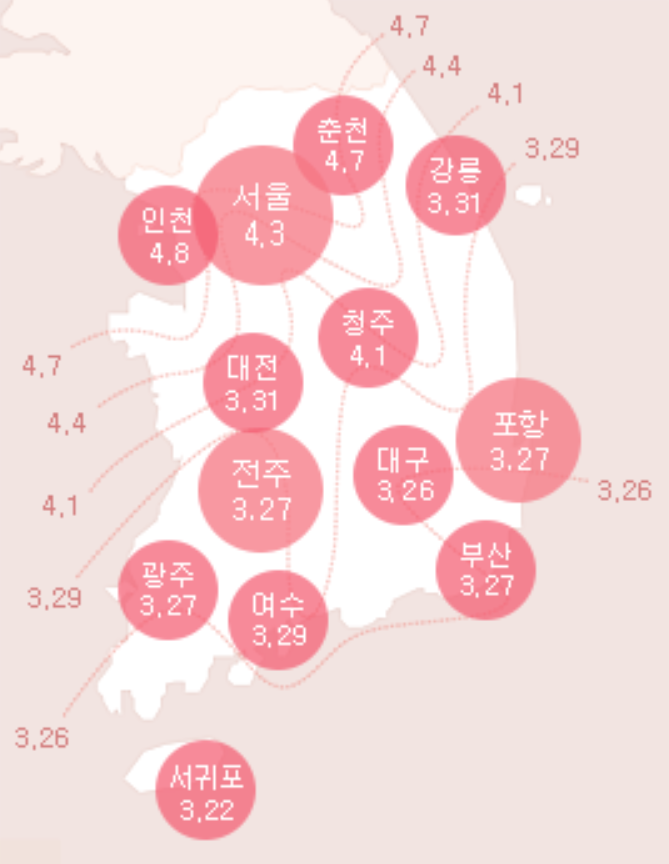 2023 벚꽃개화시기 경북경남 가볼만한 곳 추천
