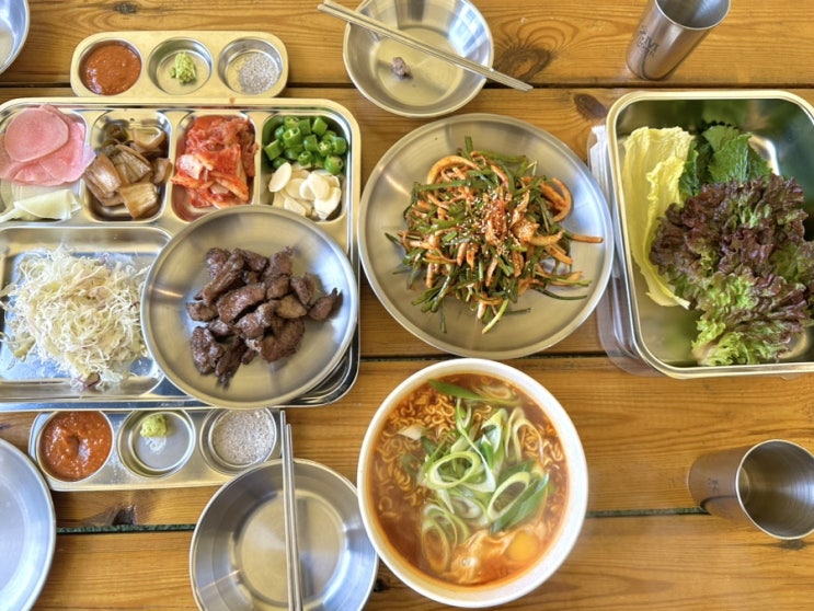  아무것도 준비 안 해도 되는 「포천 행복한 캠핑바베큐」 서울 근교 애견 동반 글램핑장 강력 추천