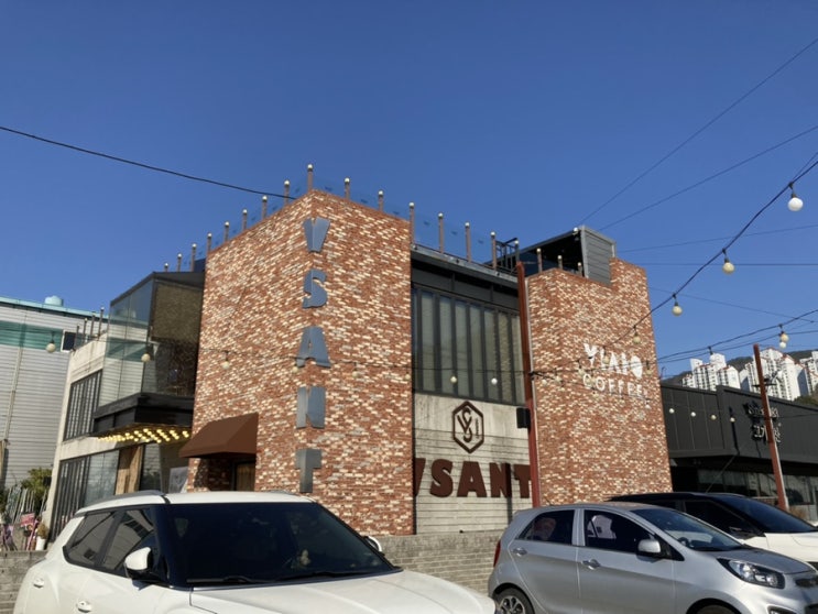  부산 사상 카페 비상 VSANT ️ 낙동강 뷰 (내돈내산)