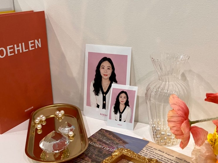  송도 증명사진 요즘 핫한 컬러 증사 잘 찍는 인천 사진관 : 키다리아저씨