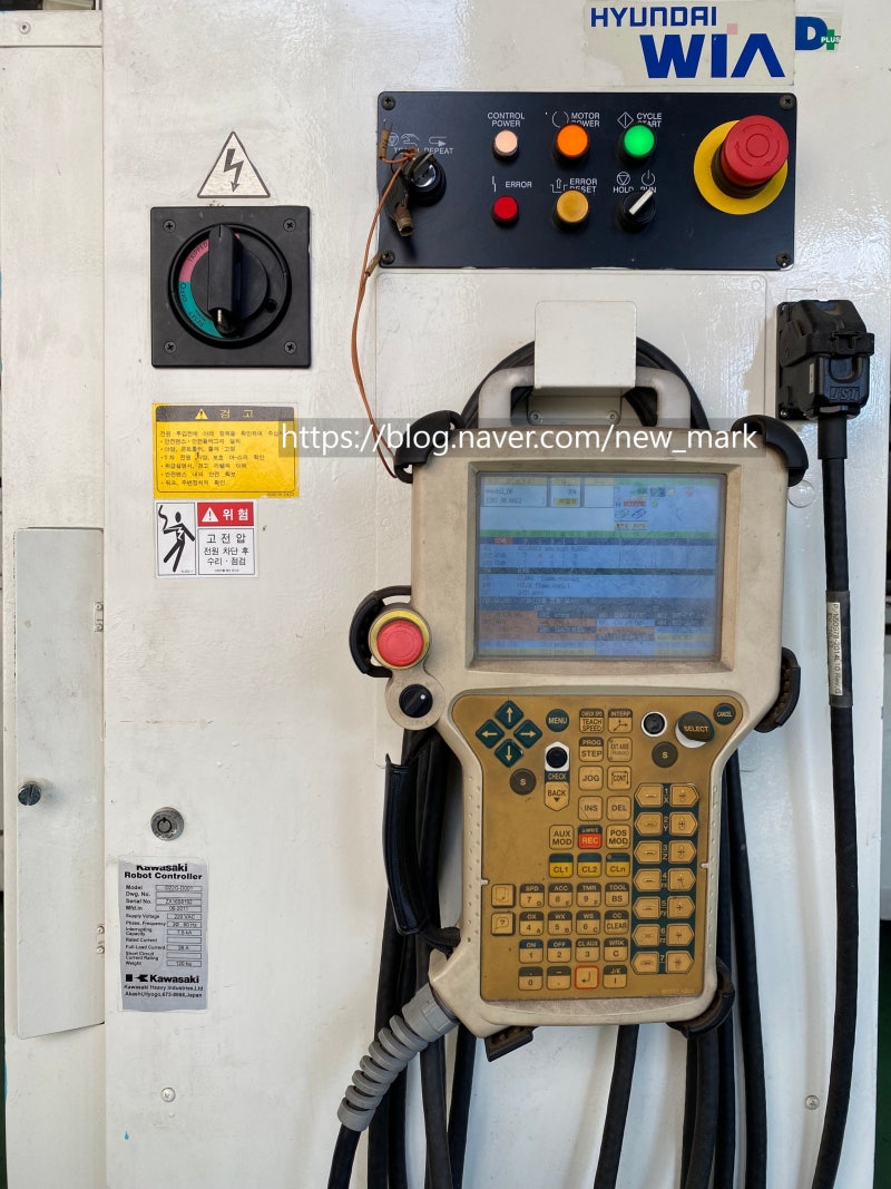 [KAWASAKI] D, D+ Controller 데이터 백업 방법 : 네이버 블로그