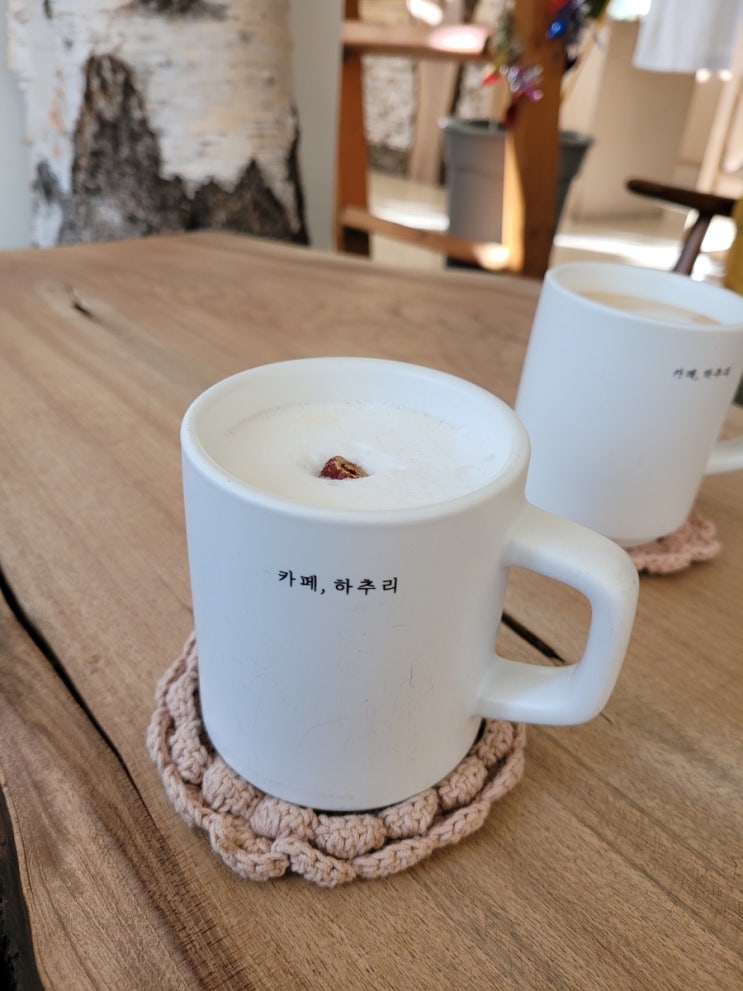  인제 자작나무숲 근처, 카페하추리(마그넷판매점)