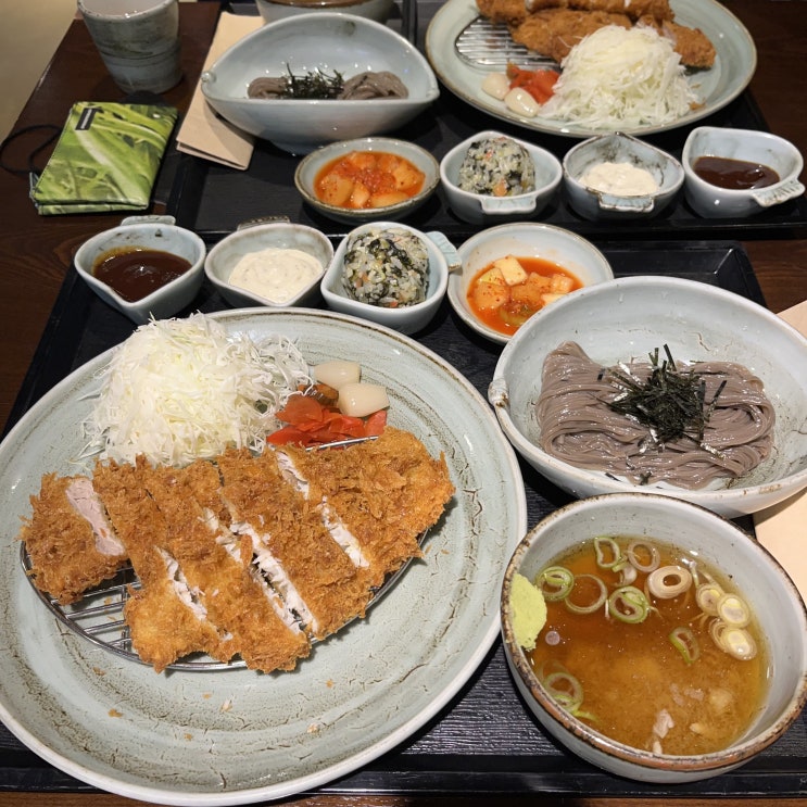  [방배 댓짱돈까스] 본점 방문, 냉모밀정식 아주 간단한 리뷰