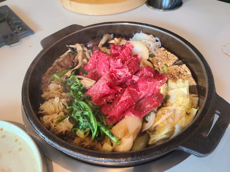  강남 한우 오마카세 / 스키야키 맛집 - 도쿄등심 도곡점