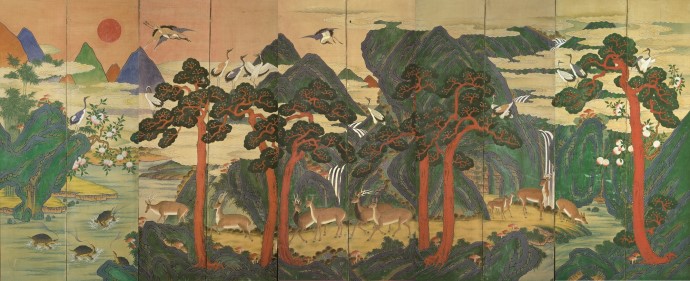  무병장수를 기원하는 그림 십장생도 이야기
