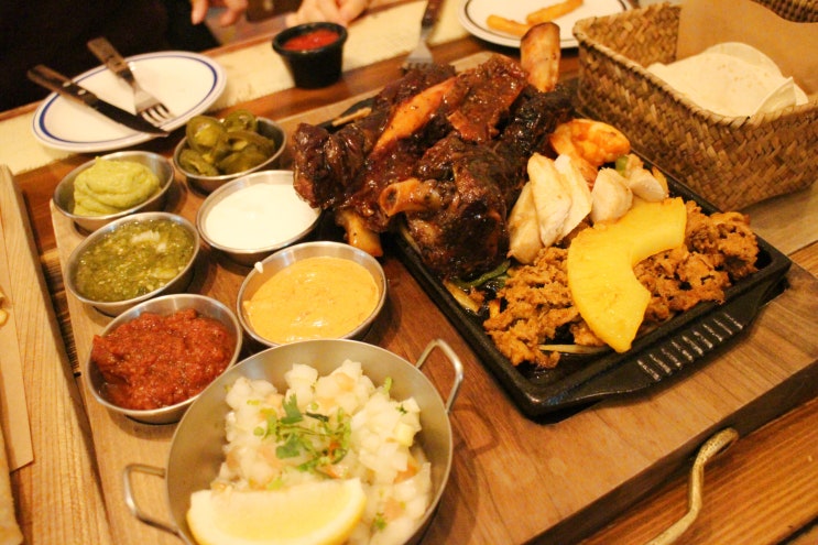 띠오 데 산타바바라 합정 : 멕시칸 파히타플래터 타코 맛집 인정!