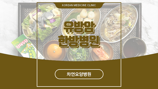  유방암한방병원 육체 정신적 안정을 위한다면