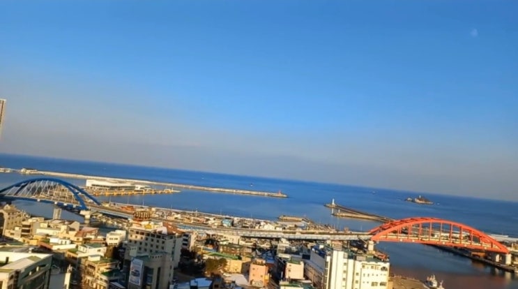  속초썬라이즈호텔 바라본 야경