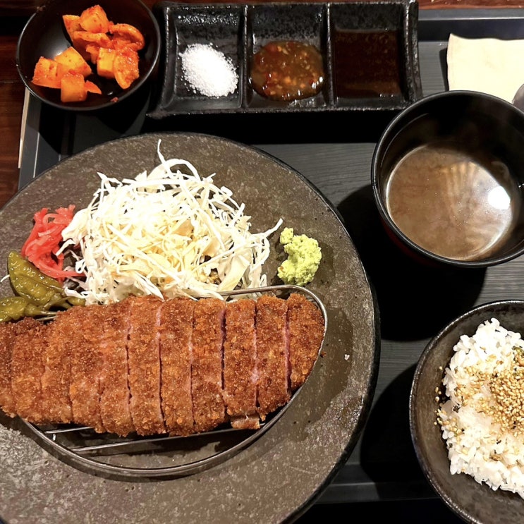  후라토식당 아브뉴프랑 판교점 규카츠 리뷰