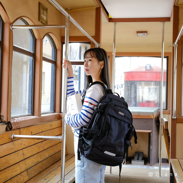 캐주얼 여행 가방 추천 디스커버리 오레곤 백팩 - 봄 여행룩 캐주얼 여행 가방 추천 디스커버리 오레곤 백팩 - 봄 여행룩