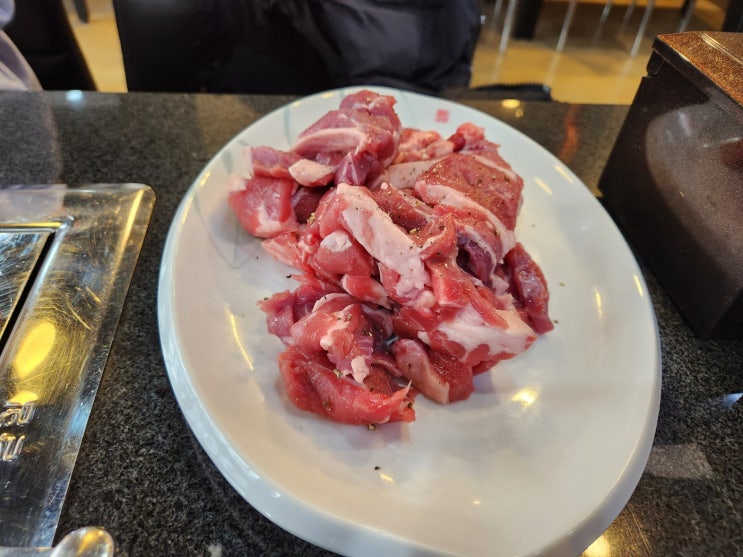  양고기 무한리필, 할랄 HALAL 식당 인천 청라 [양원]