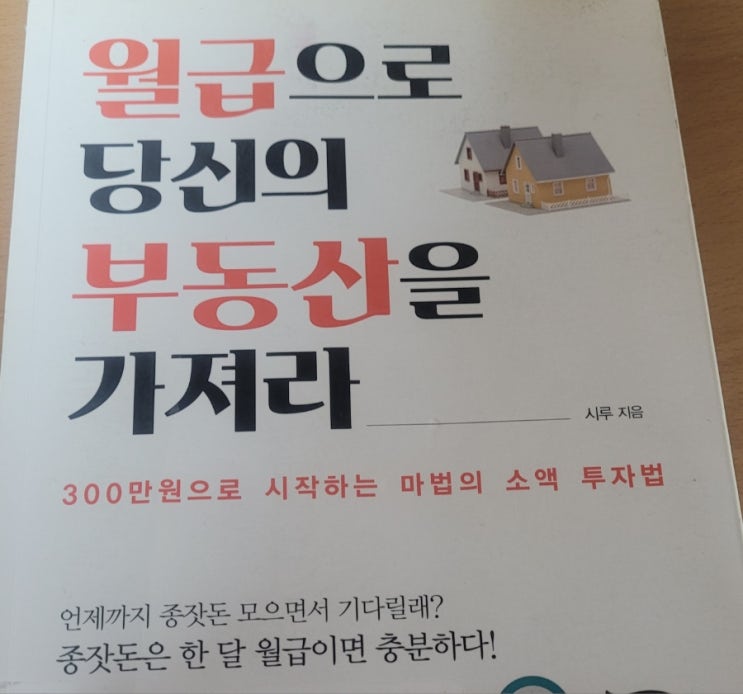 월급으로 당신의 부동산을 가져라-소액 투자법에 관한 이야기 월급으로 당신의 부동산을 가져라-소액 투자법에 관한 이야기