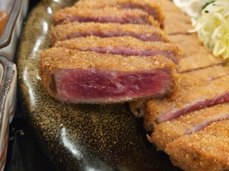 오사카의 맛집 모토무라 규카츠 분점과 난바점 비교