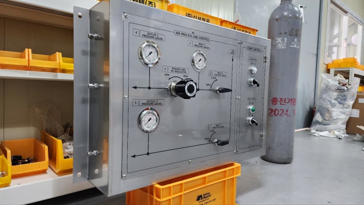  GAS CONTROL PANEL (가스 콘트롤판넬)