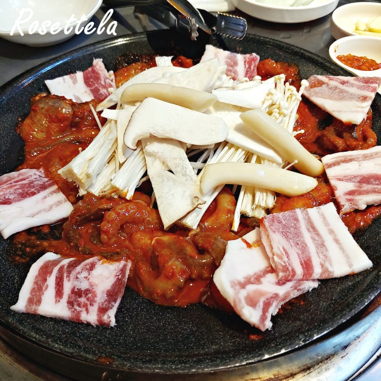  미사 독도쭈꾸미 통통한 쭈꾸미삼겹살 맛집