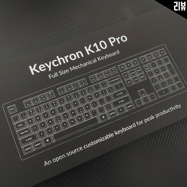 풀배열 블루투스 기계식 키보드 키크론 K10 PRO 적축 커스텀 키보드