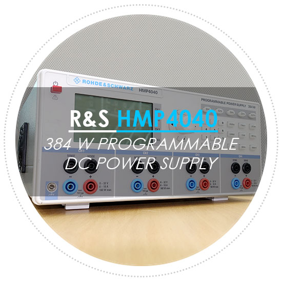  로데슈바르즈 [ROHDE & SCHWARZ] HMP4040 프러그래머블 DC 파워서플라이 소개합니다