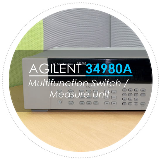  [중고계측기대여/렌탈] Agilent/애질런트 34980A 다기능스위치/측정기/Multifunction Switch/ DAQ Unit