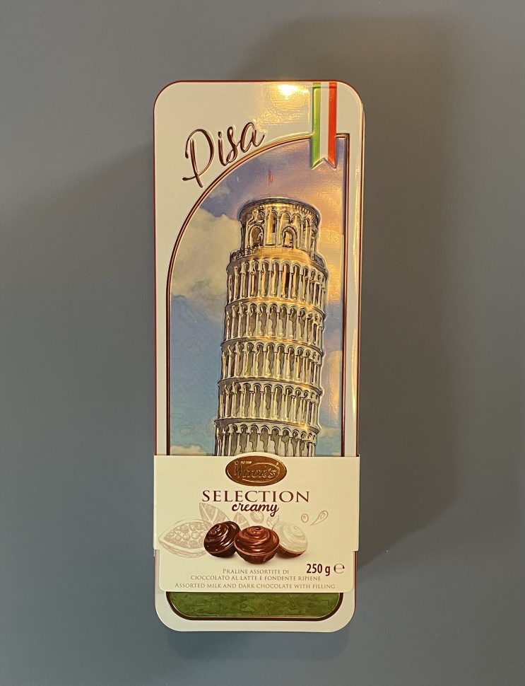 달콤한 필링이 가득한 초콜릿 / 위토스 이탈리안 타워 초콜릿 피사 ( Witor's selection creamy Pisa )