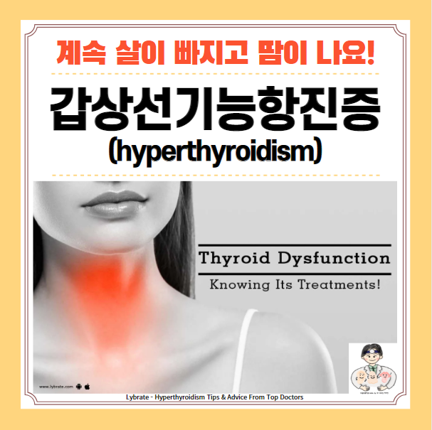  갑상선기능항진증(갑상선 항진증) - 그레이브스병 원인, 증상, 진단, 치료