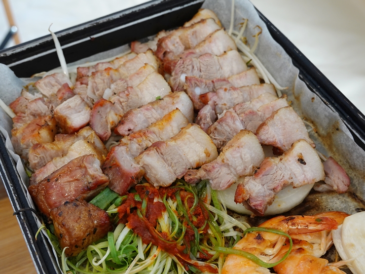 서판교맛집 산골항아리바베큐 애견동반식당 발견