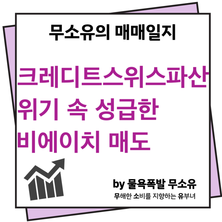 크레디트스위스 파산 위기 속 성급한 매매 크레디트스위스 파산 위기 속 성급한 매매