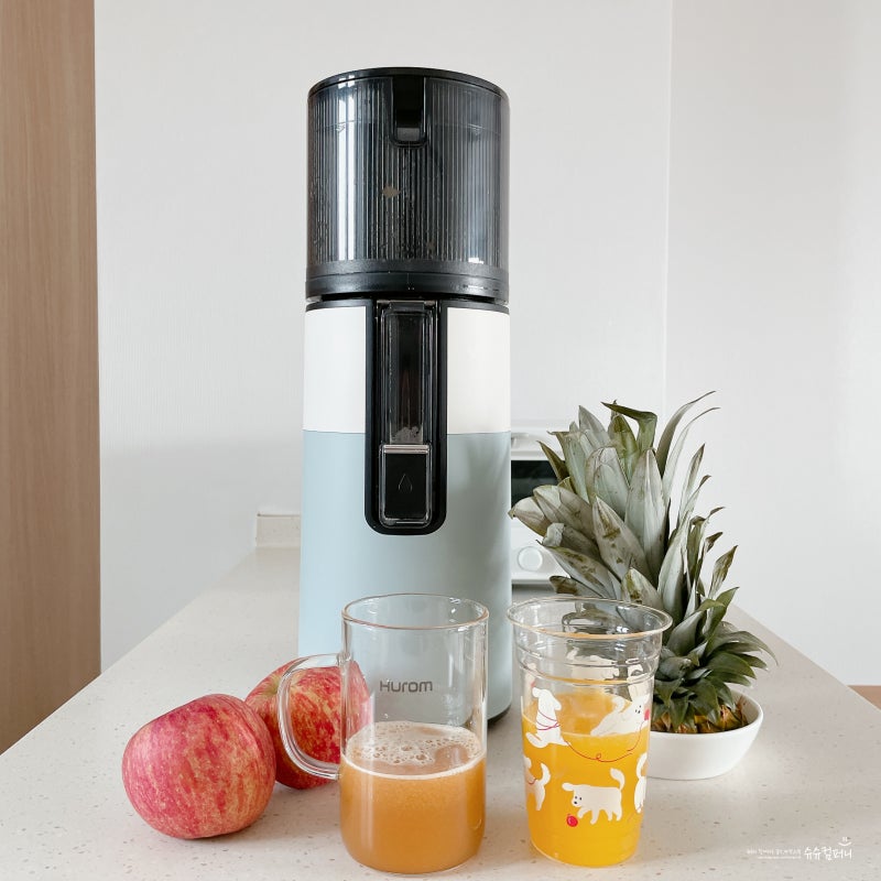 서진 착즙기 휴롬을 활용한 착즙주스, 사과주스, 파인애플주스 만들기 서진 착즙기 휴롬을 활용한 착즙주스, 사과주스, 파인애플주스 만들기