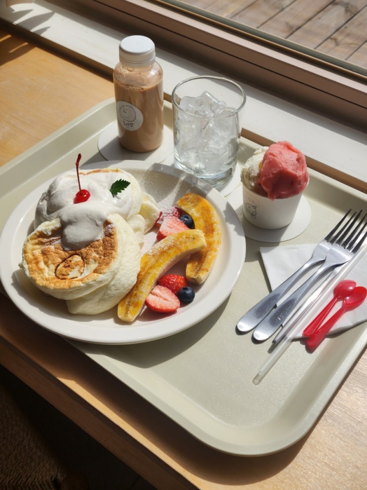 춘천 카페 수플레케이크를 맛보고싶다면 '초이랑'