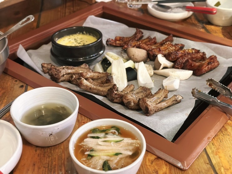  마곡 회식하기 좋은 고기집 손오공 쪽갈비 중독성 있는 매운맛