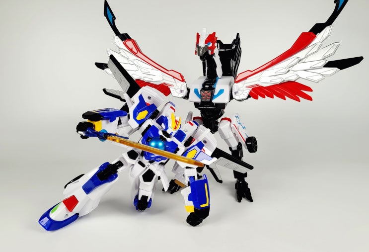  메카드볼 DX 아칸 피닉세이버 세트 변신 조립 후기 리뷰