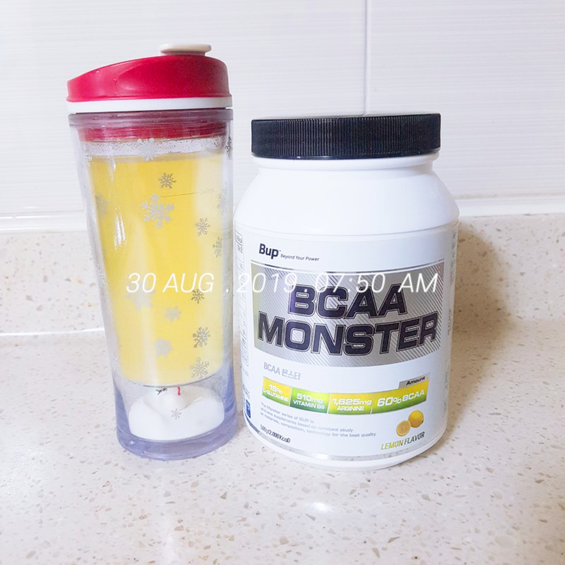 BCAA 보충제 여자헬스 단백질보충제 운동할때 챙겼어요