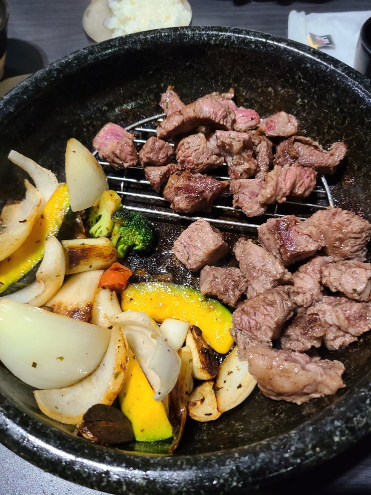  역삼 강남N타워 온돌더프라임 강남점 늑간, 꽃등심 스테이크, 된장찌개, 계란찜 내돈내산 후기