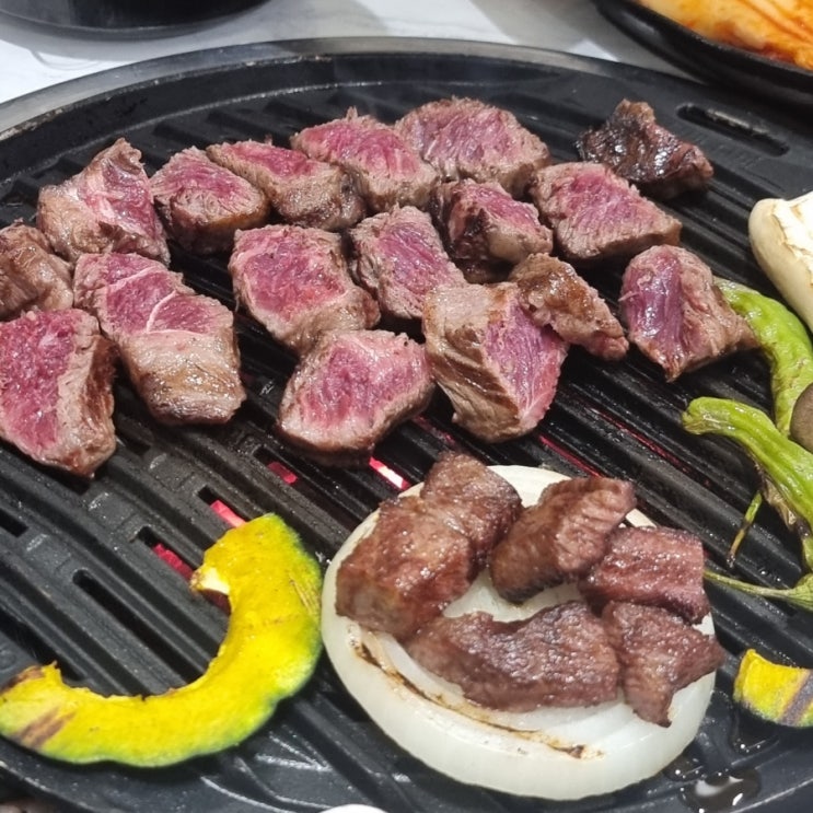  수완지구 고깃집 수완동 한우주먹구이&업진살&계란폭탄볶음밥 먹방 후기