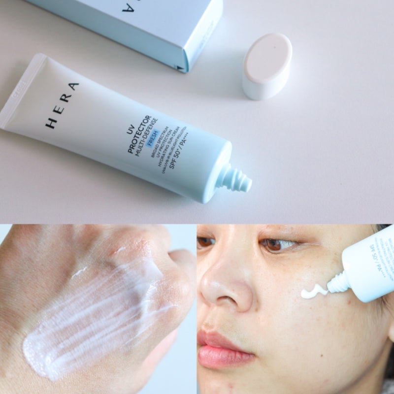 헤라 썬크림 UV프로텍터 멀티디펜스 프레쉬 저자극 수분선크림