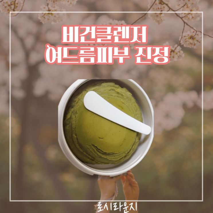  클렌징폼 추천 여드름 피부 진정에 그린케익 세안제