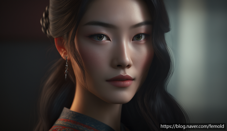 Art gallery : AI 이미지 - Beautiful Korean woman(man)