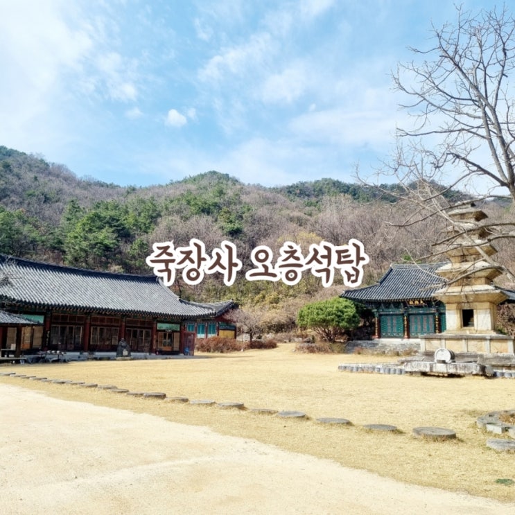  구미가볼만한곳 죽장사 feat 국보130호 오층석탑
