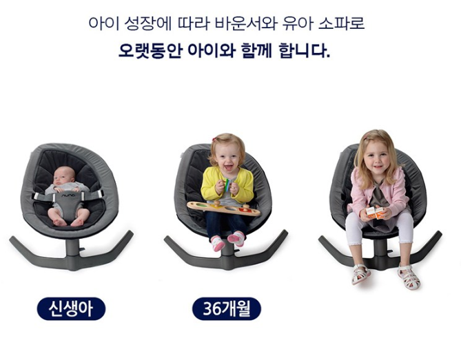  신생아 아기 바운서 뉴나리프 대여 내돈내산 솔직 후기 (육아 아이템, 수유시트, leaf)