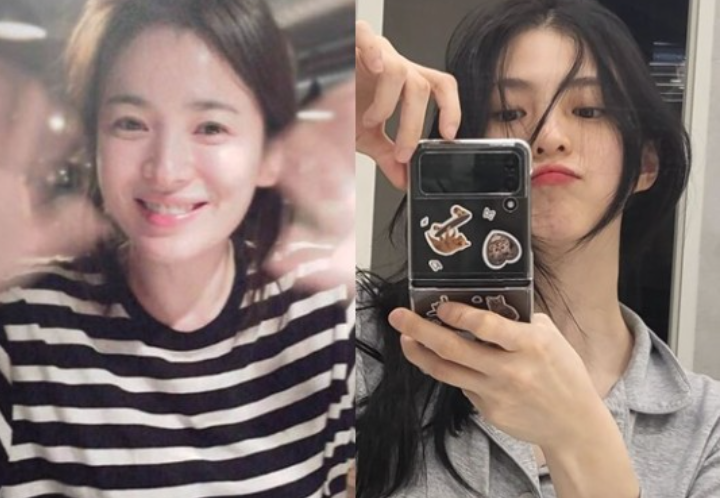 송혜교, 한소희 '팬심 댓글'에 화답했다 "다음엔 같이 찍자!" 송혜교, 한소희 '팬심 댓글'에 화답했다 "다음엔 같이 찍자!"