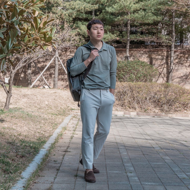  안다르 기능성 남자 카라티셔츠 추천, 여름 출근 및 등산복 기본 상의 쌉가능!