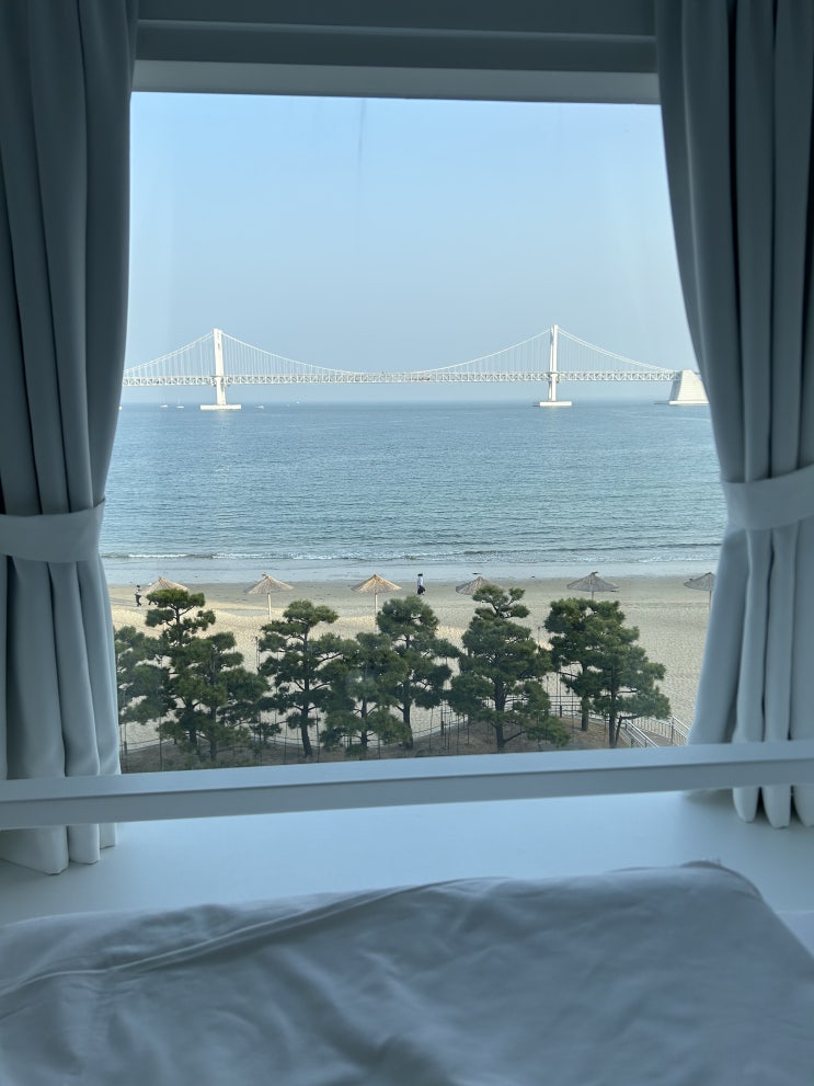  부산 광안리가 한눈에 보이는 호텔1 후기 : 친구 연인 가족 혼자 여행 모두 모두 찰떡 이 가격에 조식까지?!