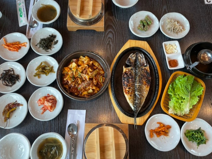  이천 쌀밥 맛집 호운, 고등어구이+제육볶음 한정식 최고!!
