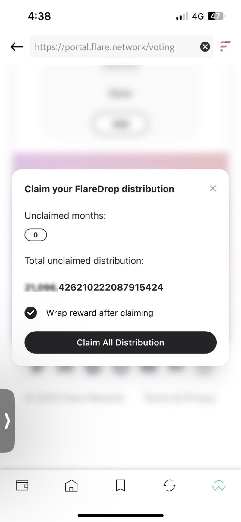 암호화폐] 플레어(FLR) 에어드랍 잔여 85%, 매월 Claim 하는 방법 (feat. 디센트 지갑) : 네이버 블로그
