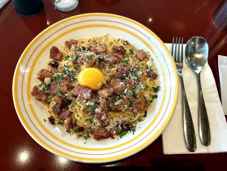  [잠실 맛집] 빌즈 bills - 월드타워 롯데몰 정통 카르보나라 맛집 주차