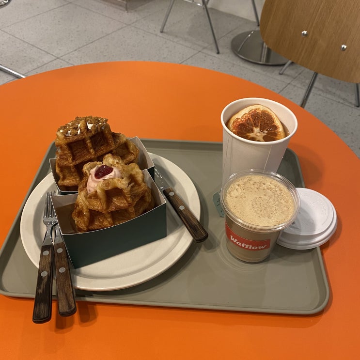  청주 율량동 카페  "와플로우" 크로플 맛집 인정!!