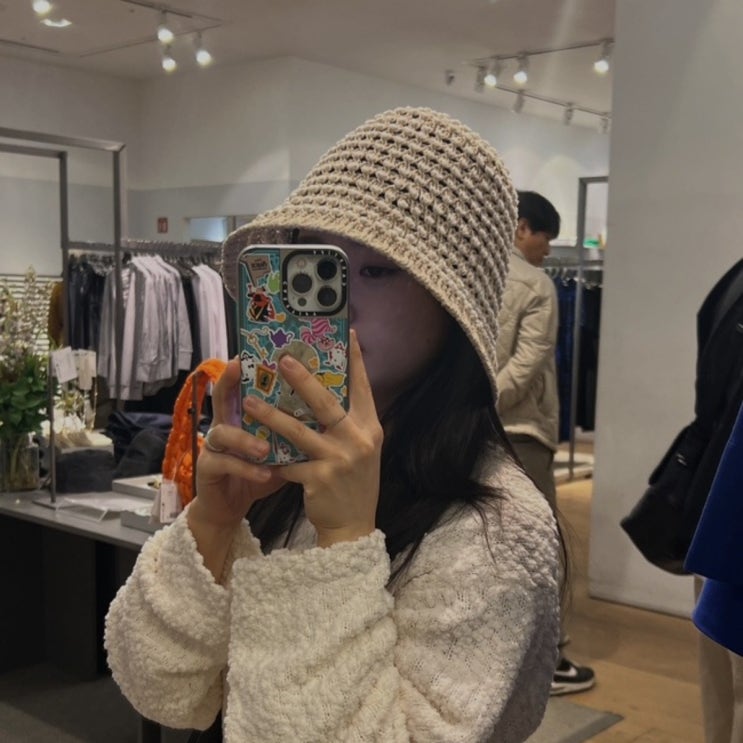코스 미드시즌 세일 시작 모자 버킷 햇 착용 후기 ㅣ 스타필드 고양 옷 매장